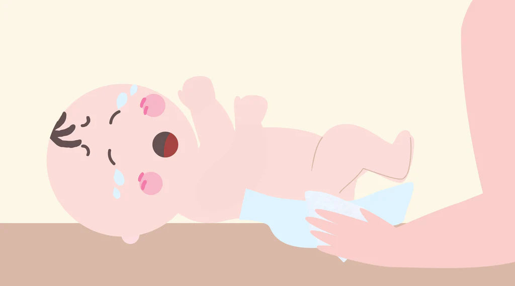 Why Does Your Baby Cries During Diaper Changes? Suzuran Baby Singapore