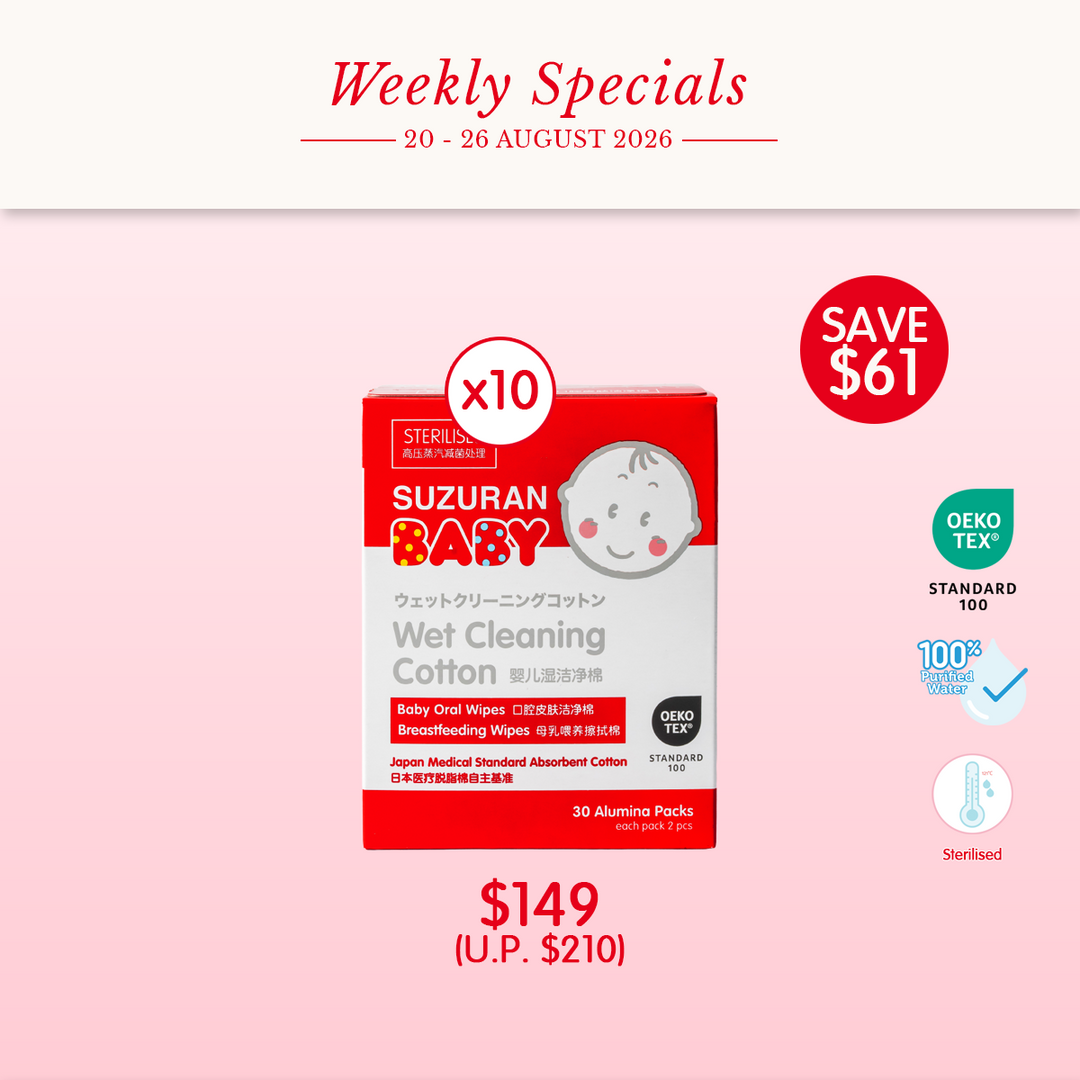 Weekly Sale | Wet Cleaning Cotton 10-Pack Bundle – $149 (U.P. $210)