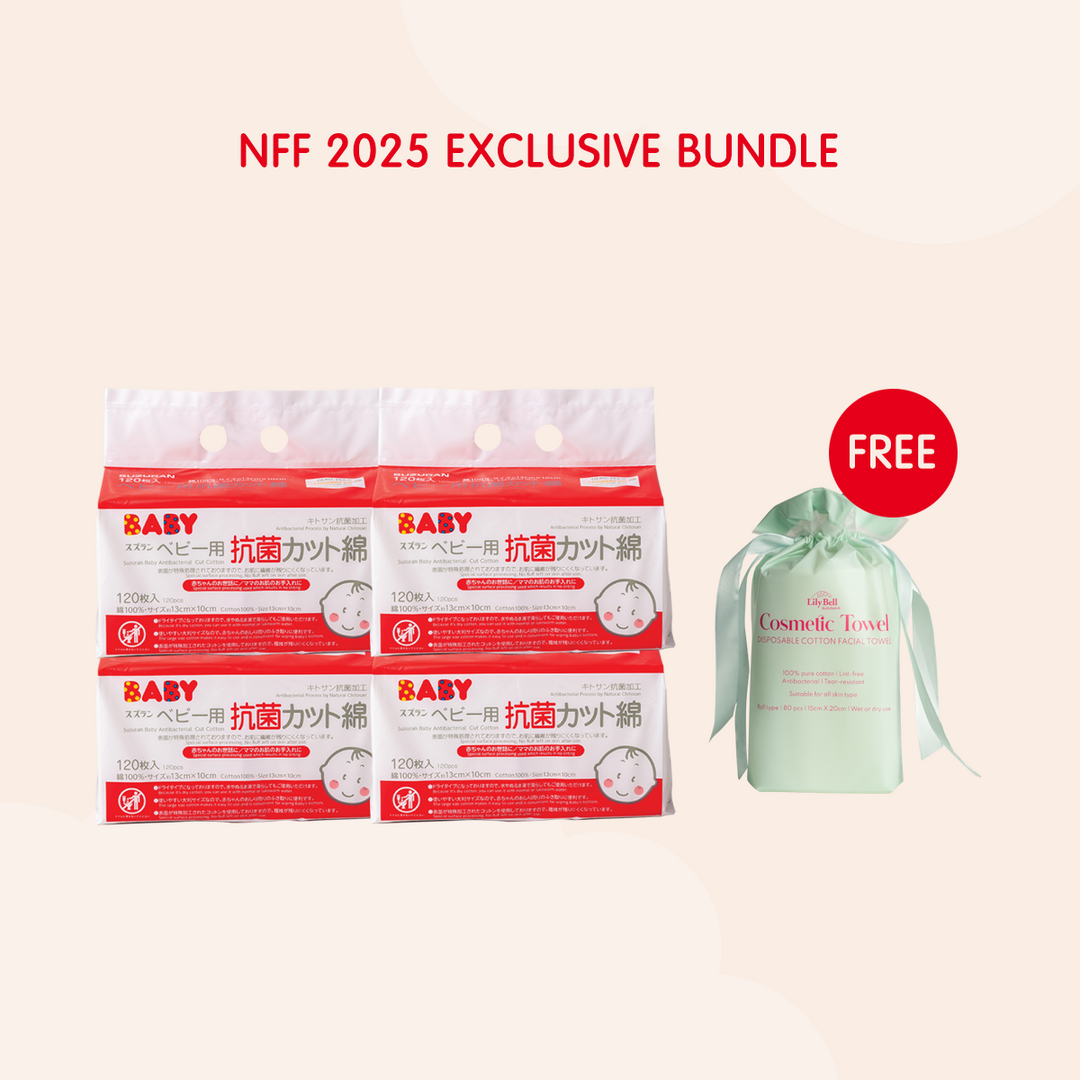 Antibacterial Cut Cotton 120 pcs
