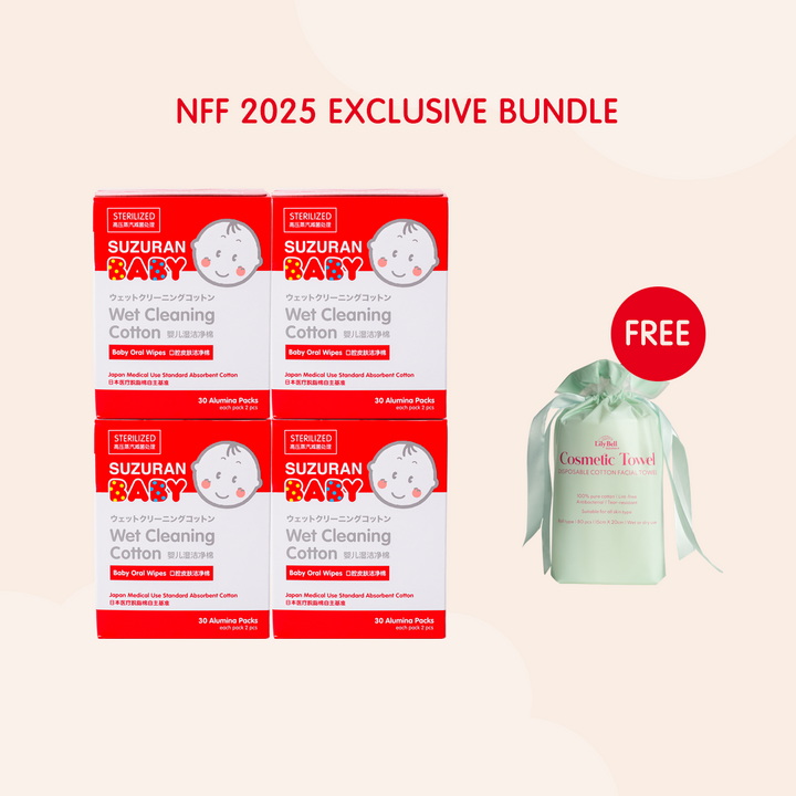 Wet Cleaning Cotton 30 sachets (60 pcs)