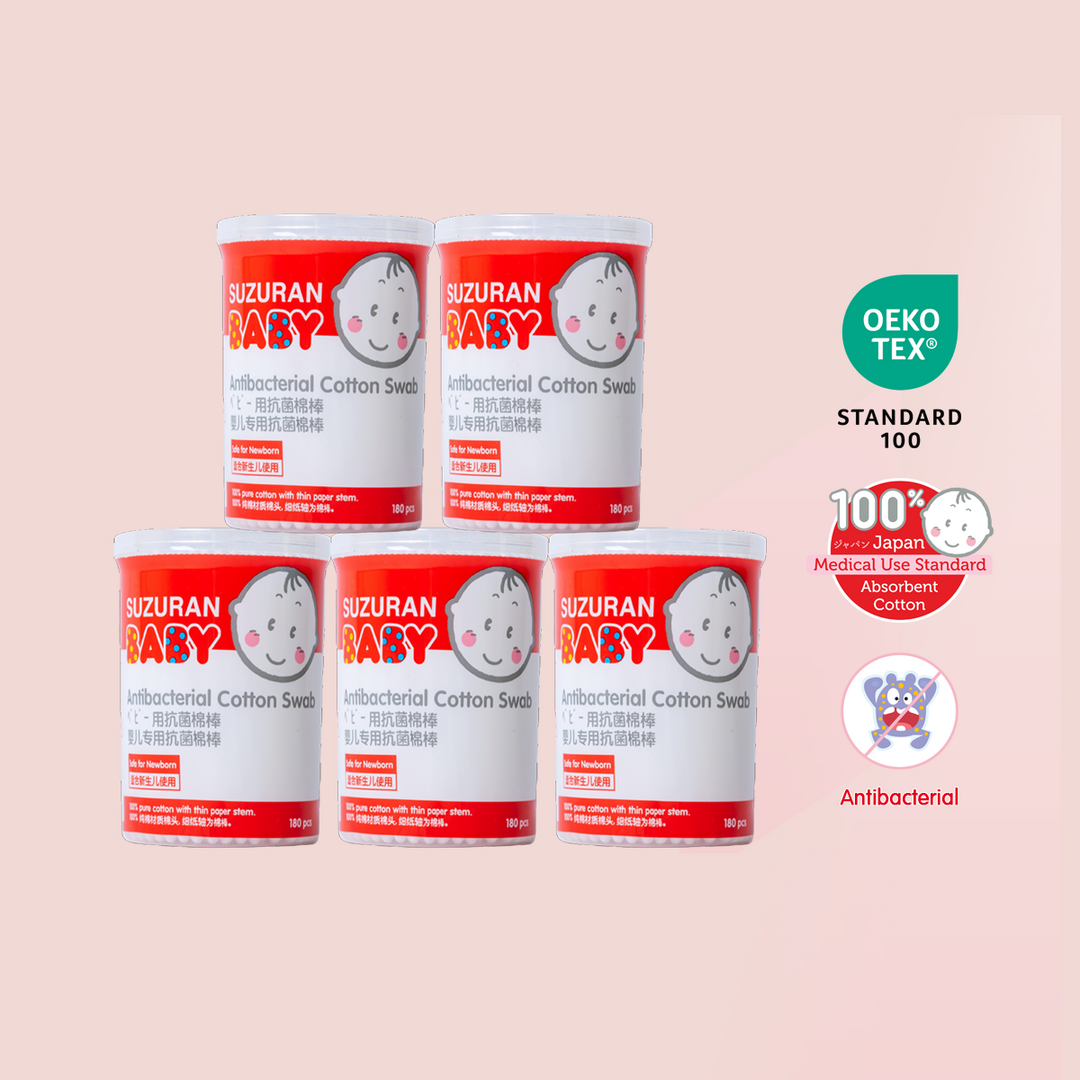 Antibacterial Cotton Swab 180 pcs