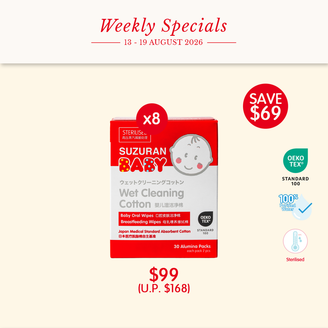 Weekly Sale | Wet Cleaning Cotton 8-pack Stock-Up Bundle | $99 Special