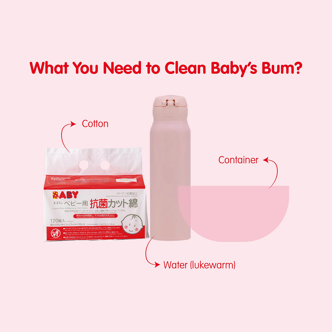 Antibacterial Cut Cotton 120 pcs