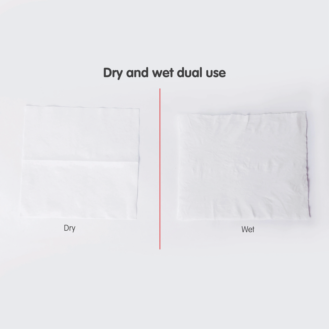 Antibacterial Cotton Sheet 80 Pcs (Multipurpose Dry Cotton Wipes)