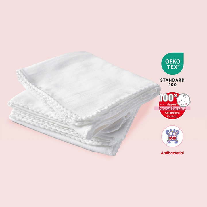 Gauze Swaddle Bath Towel 3 pcs